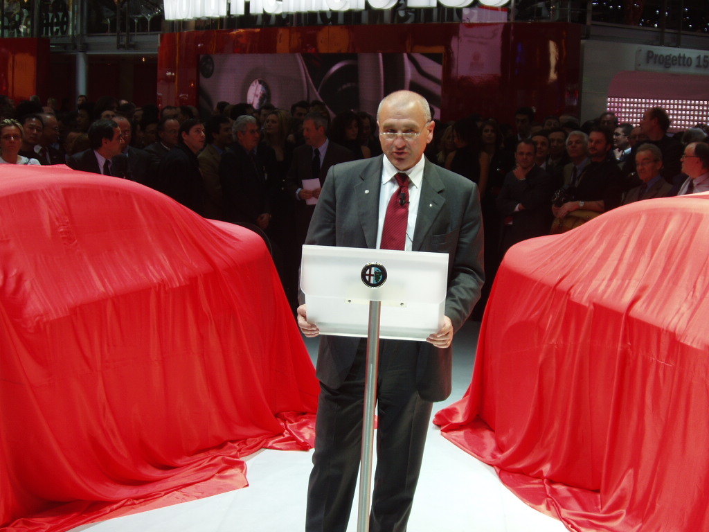 1st March 2005: the Alfa Romeo 159 and Brera are launched at the 75th Geneva International Motor Show