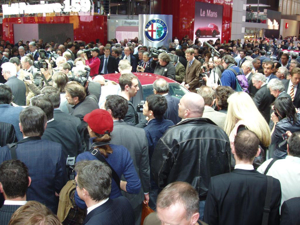 1st March 2005: the Alfa Romeo 159 and Brera are launched at the 75th Geneva International Motor Show