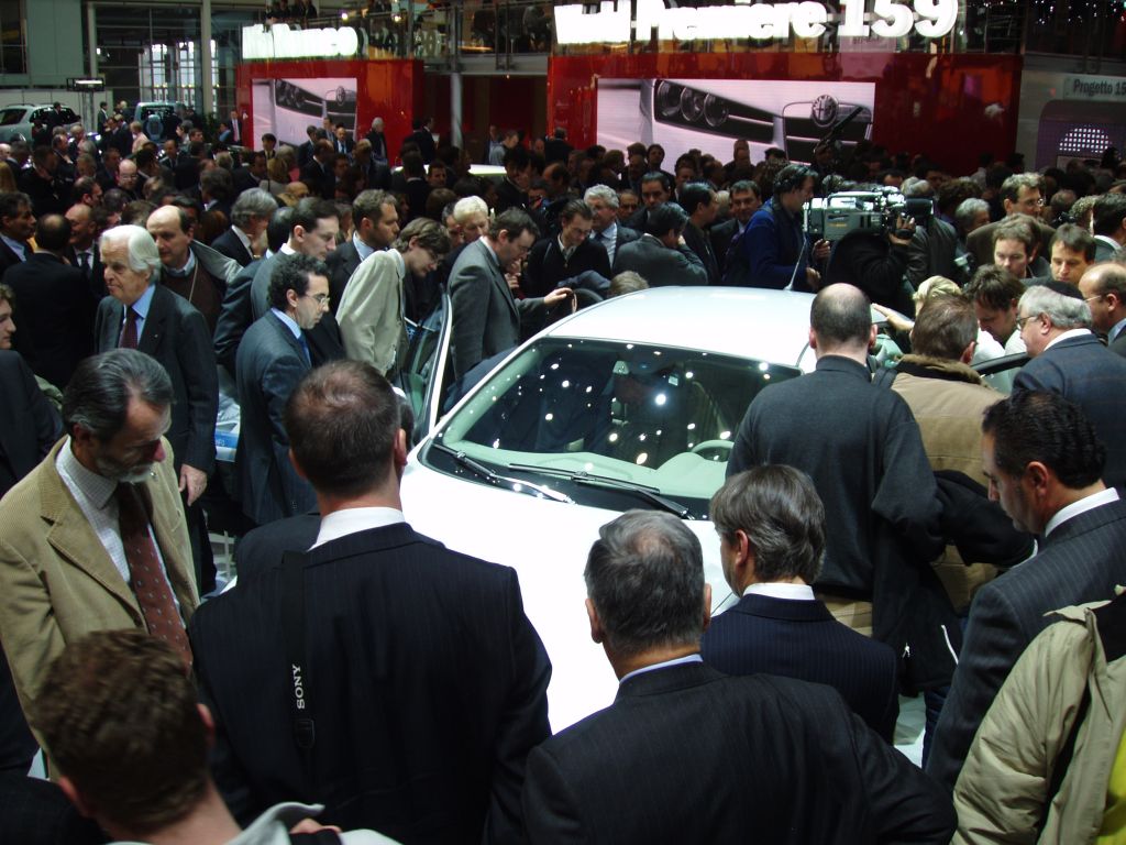 1st March 2005: the Alfa Romeo 159 and Brera are launched at the 75th Geneva International Motor Show