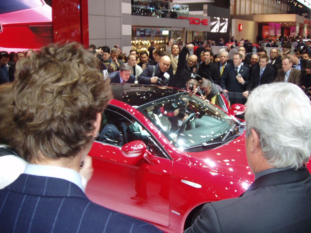 1st March 2005: the Alfa Romeo 159 and Brera are launched at the 75th Geneva International Motor Show