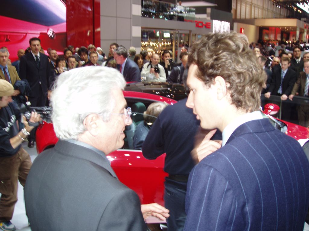 1st March 2005: the Alfa Romeo 159 and Brera are launched at the 75th Geneva International Motor Show