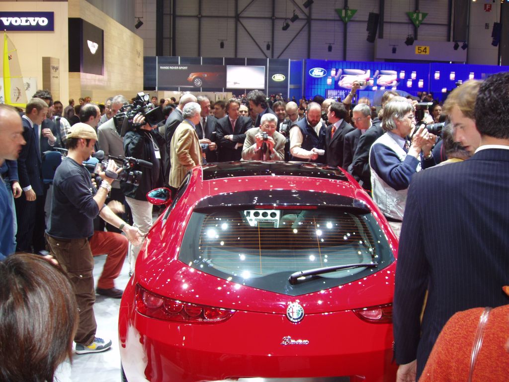 1st March 2005: the Alfa Romeo 159 and Brera are launched at the 75th Geneva International Motor Show