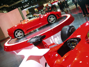 click here for Ferrari F430 Spider photo gallery at the Geneva Motor Show