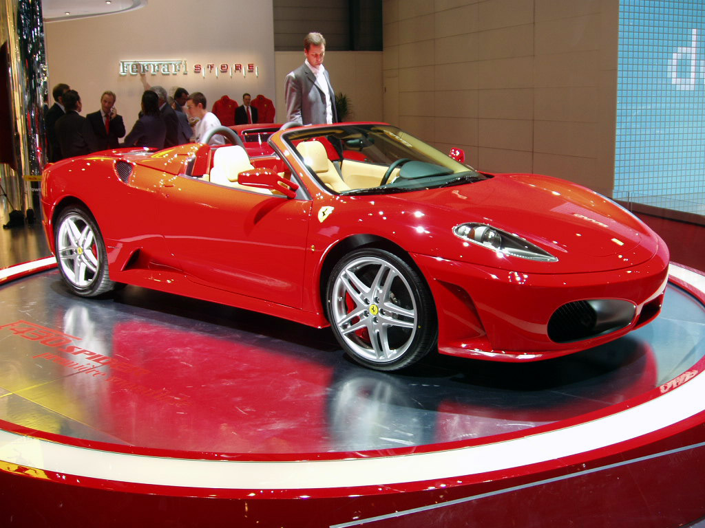 Ferrari F430 Spider at the 2005 Geneva International Motor Show