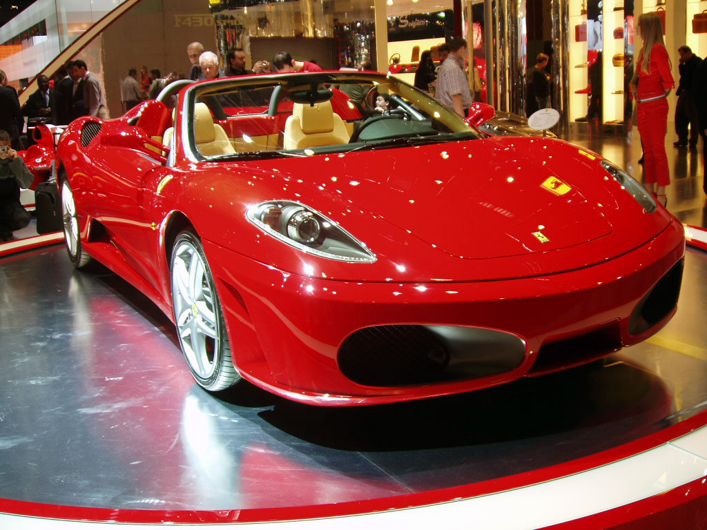 Ferrari F430 Spider at the 2005 Geneva International Motor Show