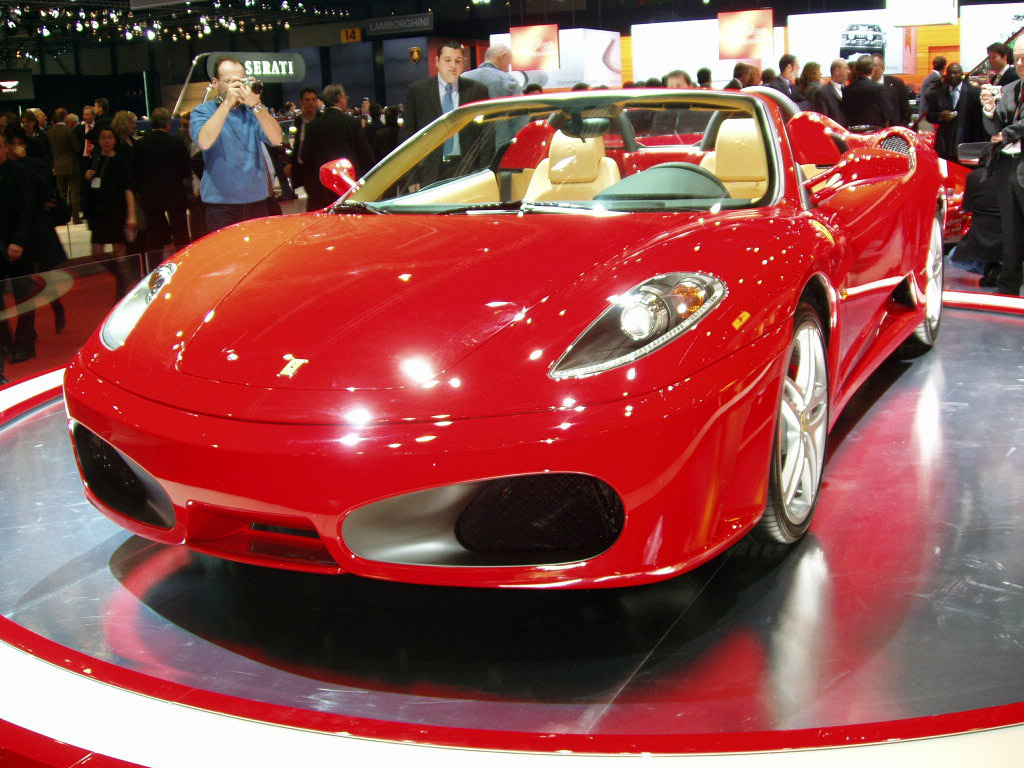 Ferrari F430 Spider at the 2005 Geneva International Motor Show