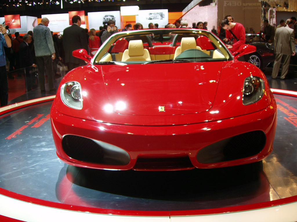 Ferrari F430 Spider at the 2005 Geneva International Motor Show