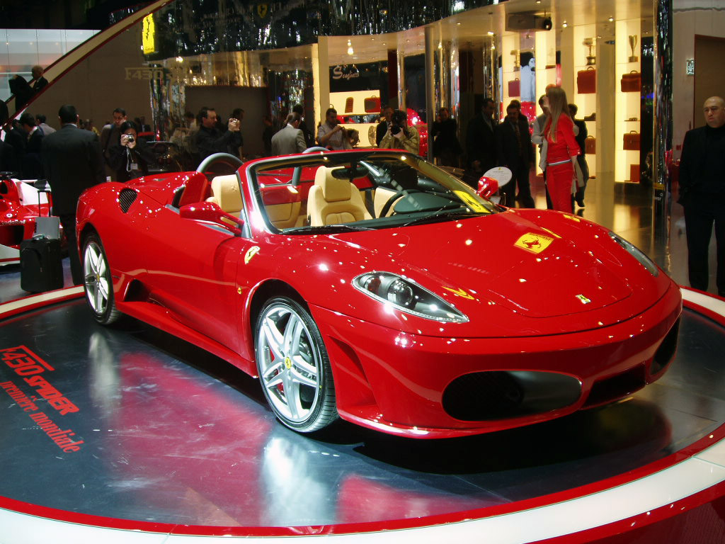 Ferrari F430 Spider at the 2005 Geneva International Motor Show