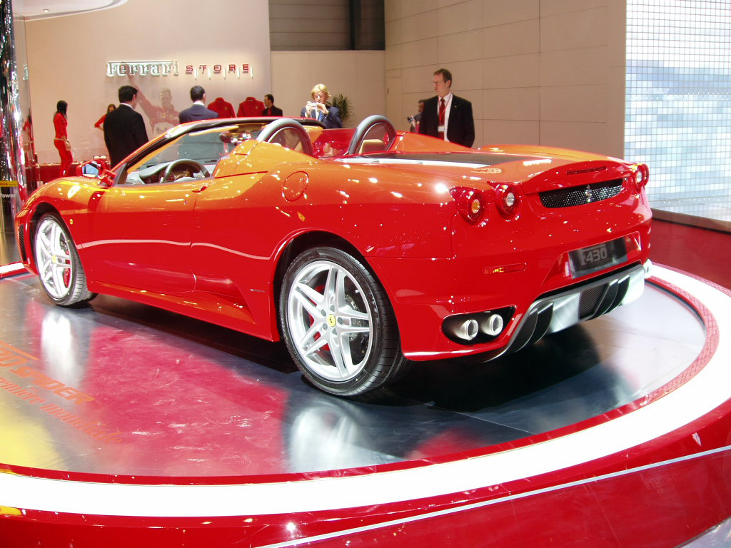 Ferrari F430 Spider at the 2005 Geneva International Motor Show