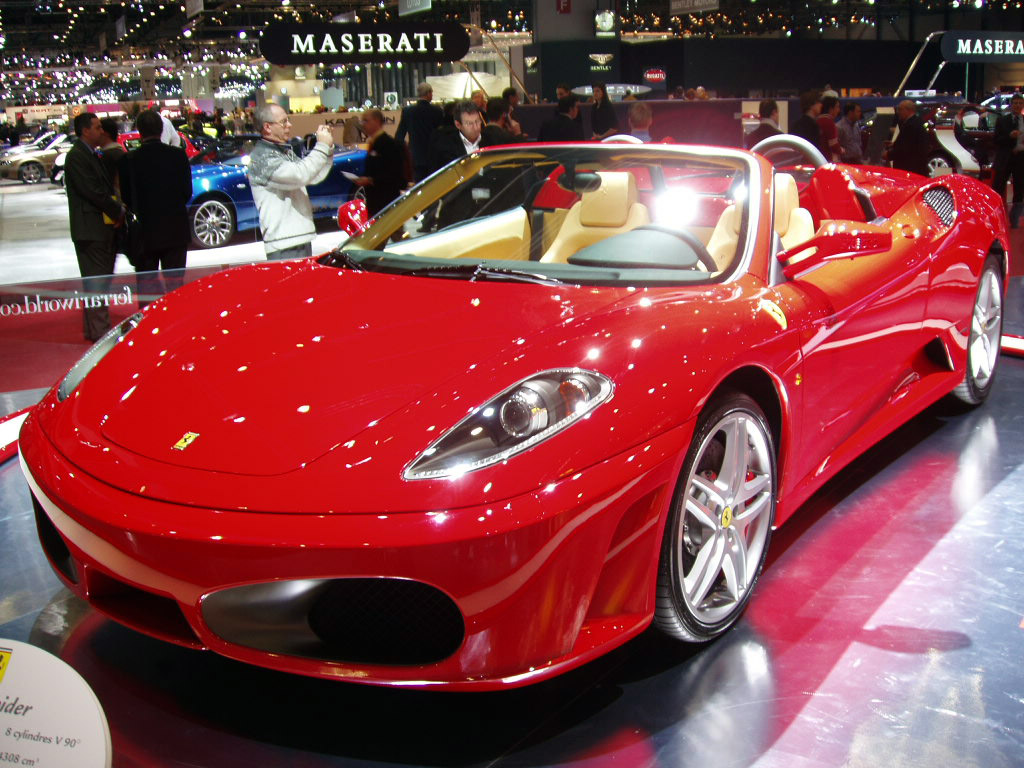 Ferrari F430 Spider at the 2005 Geneva International Motor Show