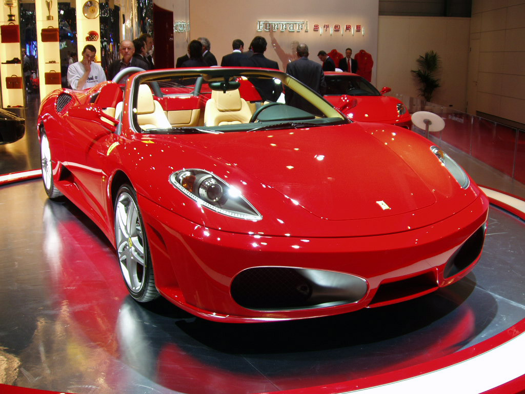 Ferrari F430 Spider at the 2005 Geneva International Motor Show