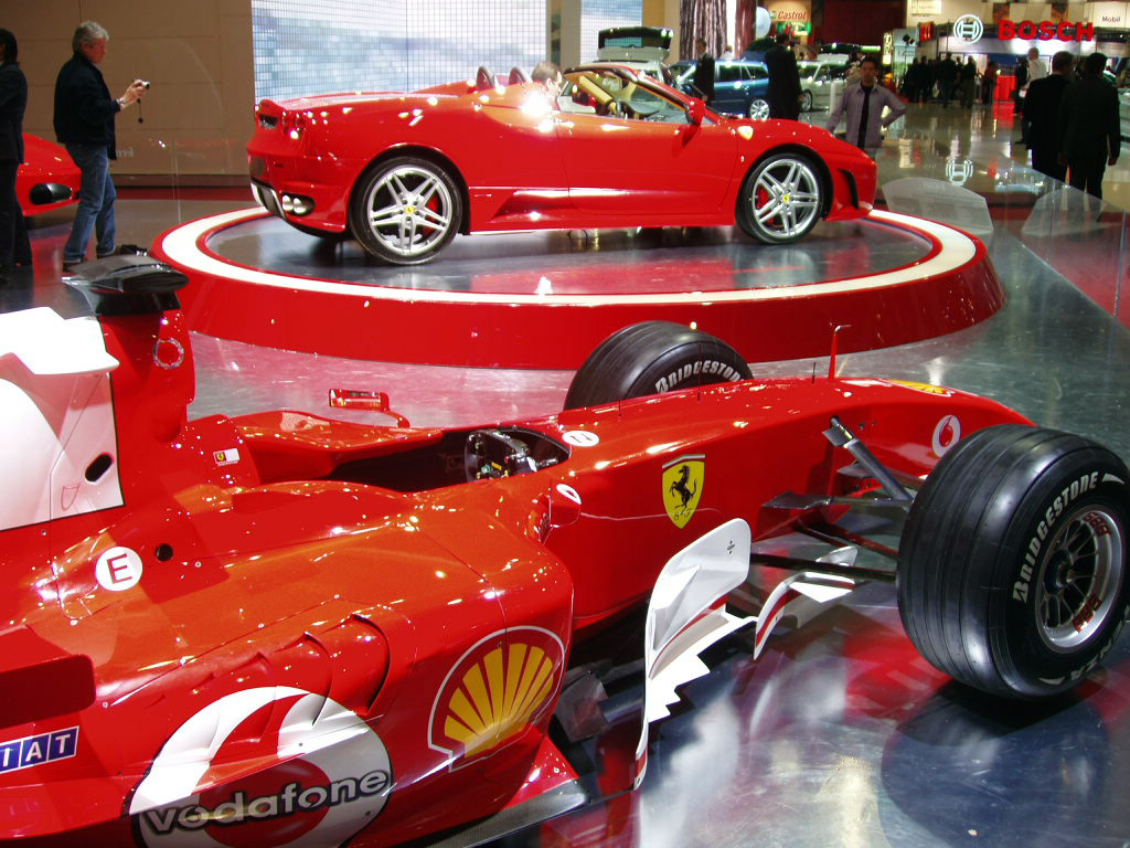 Ferrari F430 Spider at the 2005 Geneva International Motor Show