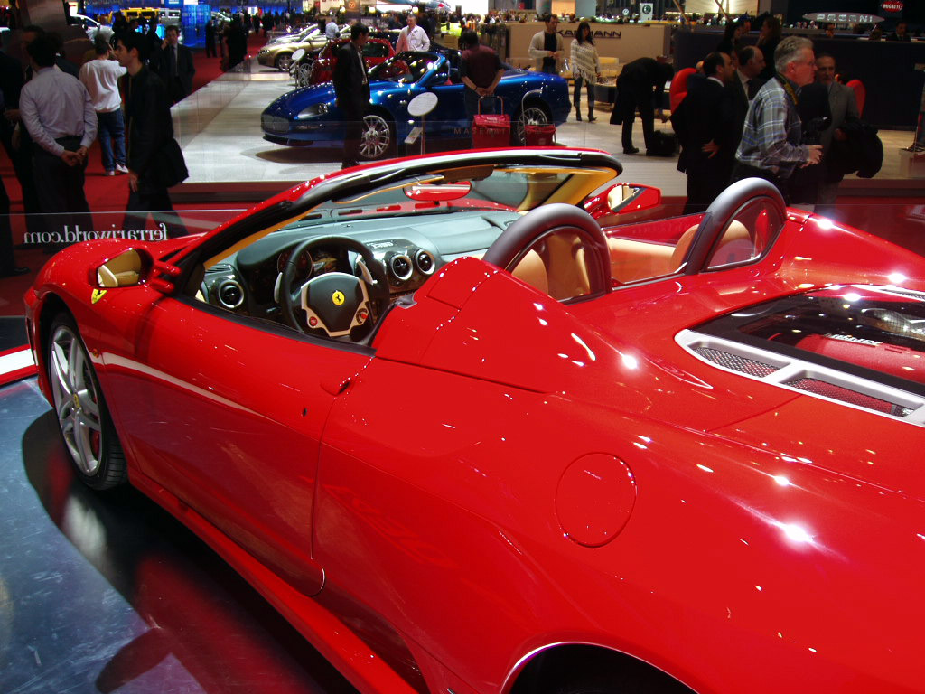 Ferrari F430 Spider at the 2005 Geneva International Motor Show