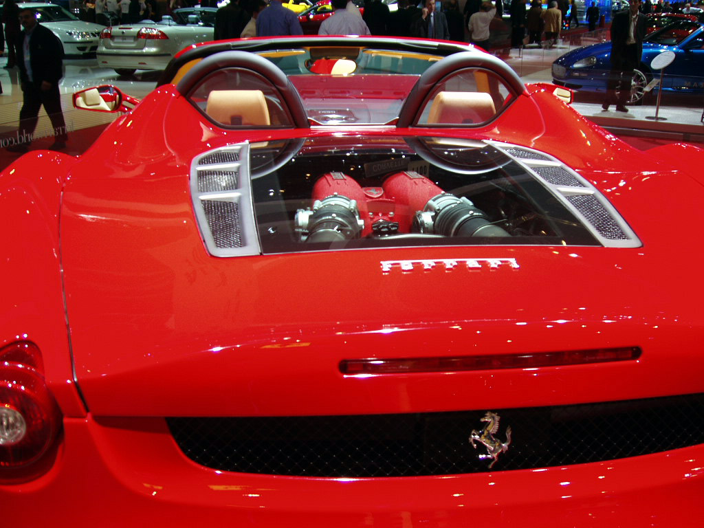 Ferrari F430 Spider at the 2005 Geneva International Motor Show