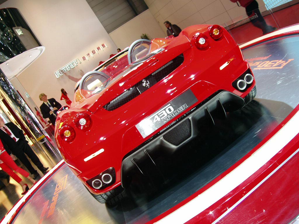 Ferrari F430 Spider at the 2005 Geneva International Motor Show