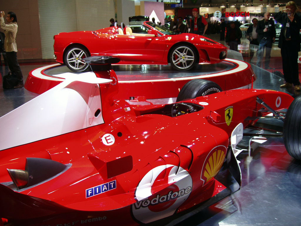 Ferrari F430 Spider at the 2005 Geneva International Motor Show