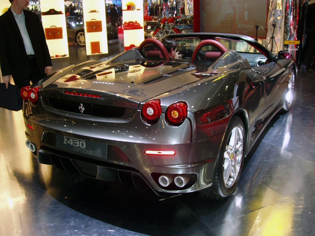 Ferrari F430 Spider at the 2005 Geneva International Motor Show