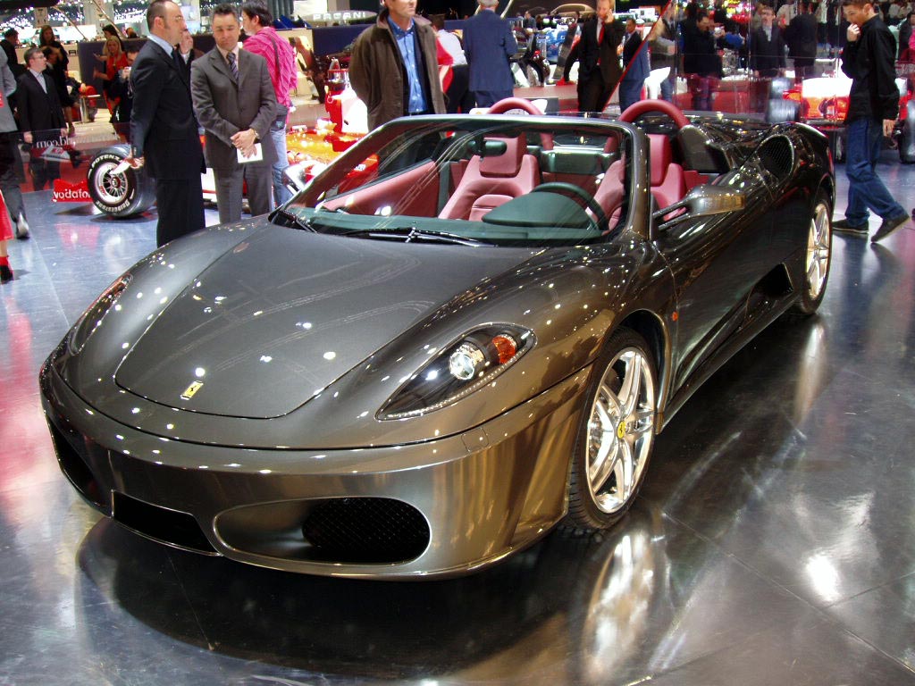 Ferrari F430 Spider at the 2005 Geneva International Motor Show