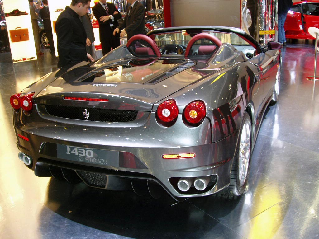 Ferrari F430 Spider at the 2005 Geneva International Motor Show