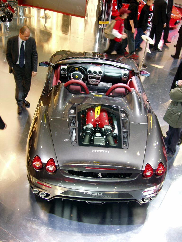 Ferrari F430 Spider at the 2005 Geneva International Motor Show