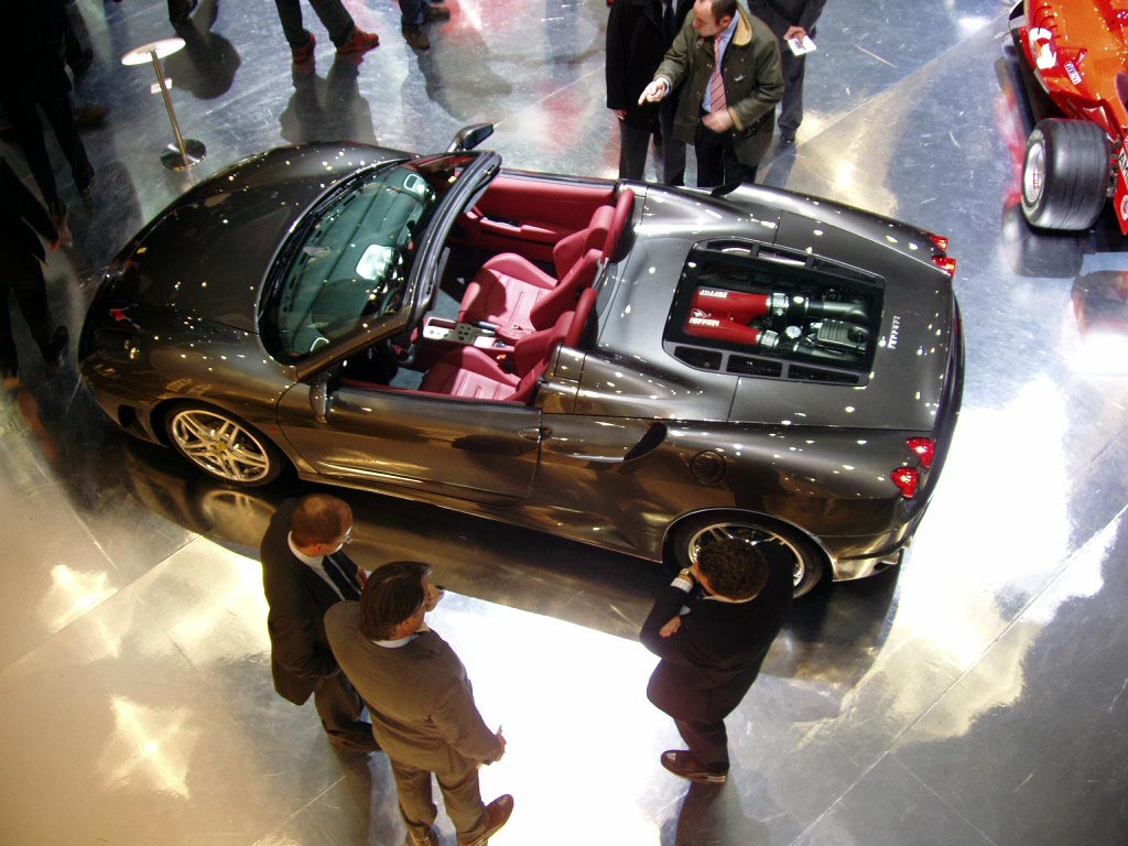 Ferrari F430 Spider at the 2005 Geneva International Motor Show