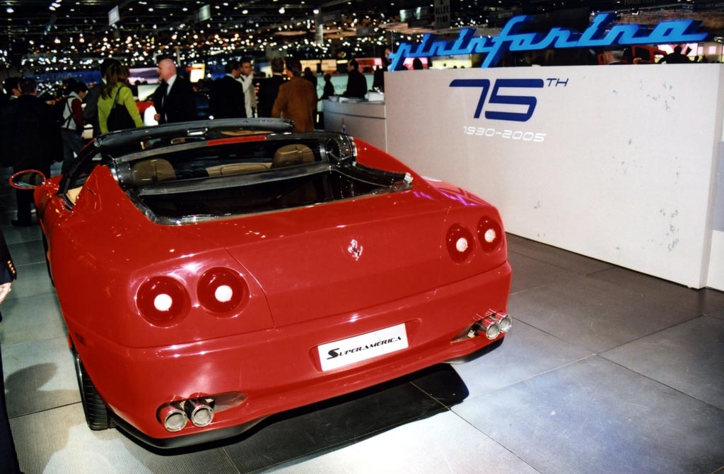 Ferrari Superamerica at the 2005 Geneva International Motor Show