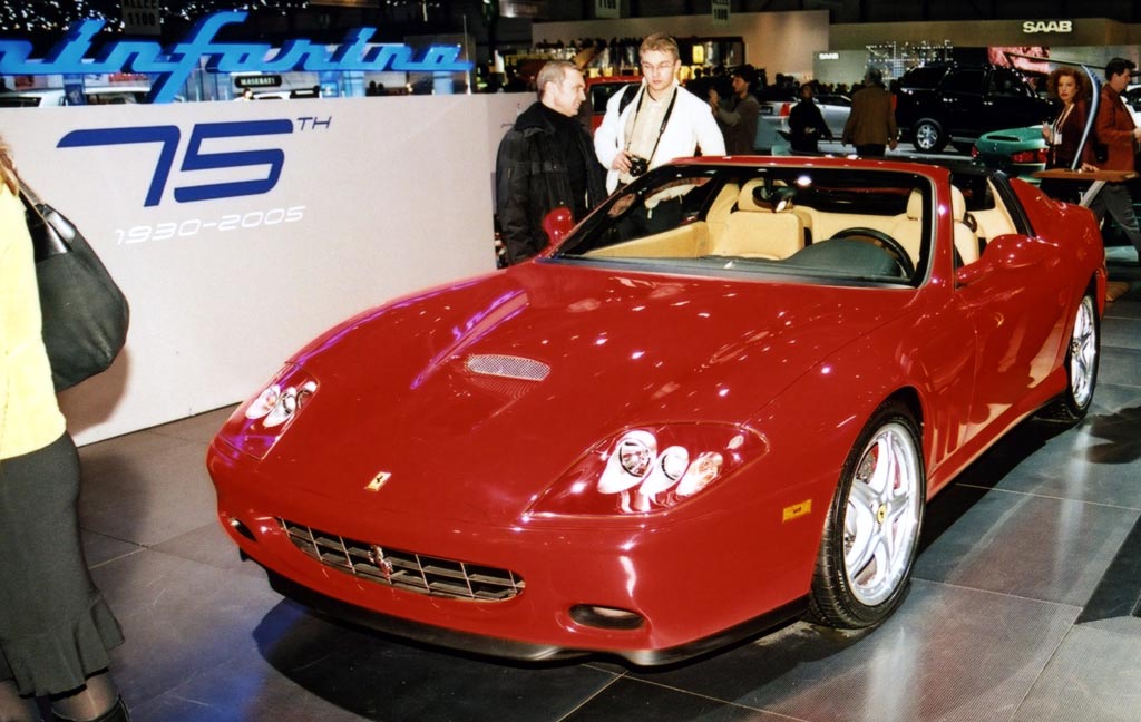 Ferrari Superamerica at the 2005 Geneva International Motor Show