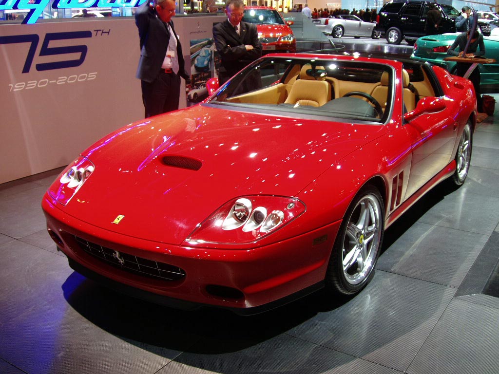 Ferrari Superamerica at the 2005 Geneva International Motor Show