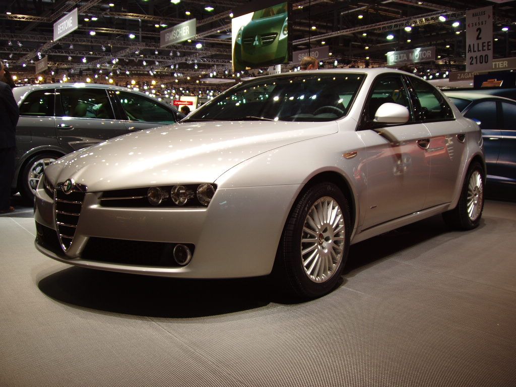 Alfa Romeo 159 presented by Giugiaro-Italdesign at the 2005 Geneva International Motor Show