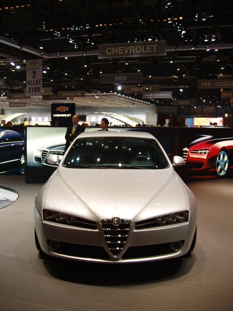 Alfa Romeo 159 presented by Giugiaro-Italdesign at the 2005 Geneva International Motor Show