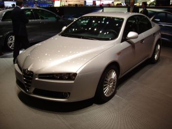 Alfa Romeo 159 presented by Giugiaro at the 2005 Geneva Salon