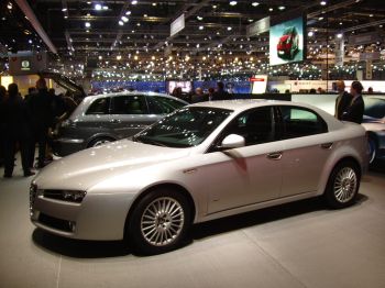 Alfa Romeo 159 presented by Giugiaro at the 2005 Geneva Salon