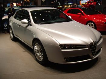 Alfa Romeo 159 presented by Giugiaro at the 2005 Geneva Salon