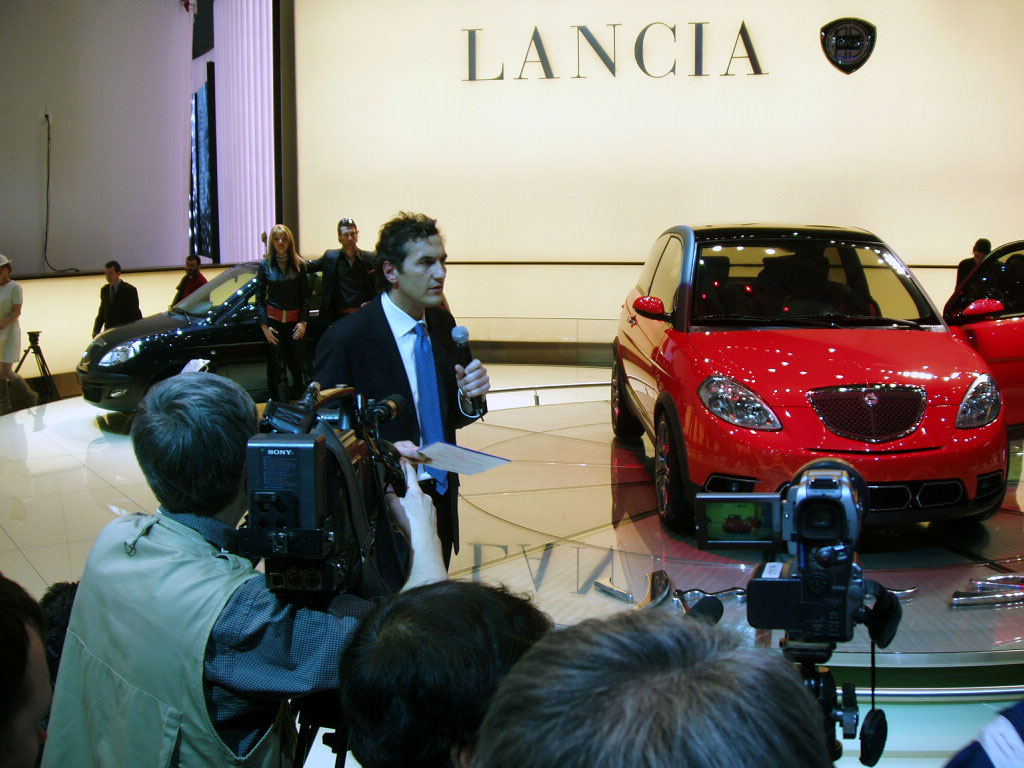 Lancia Ypsilon Sport Zagato at the 2005 Geneva International Motor Show