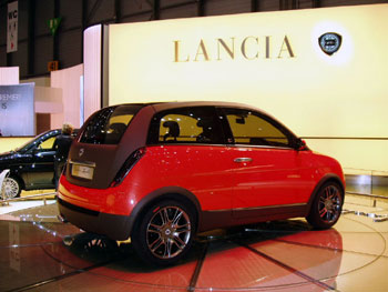 click here for Lancia Ypsilon Sport Zagato at the 2005 Geneva Salon