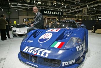 Maserati at the 2005 Geneva International Motor Show