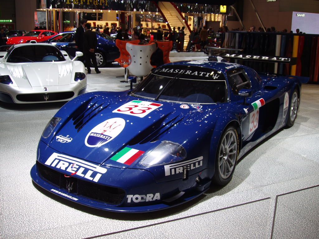 Maserati MC12 at the 2005 Geneva International Motor Show