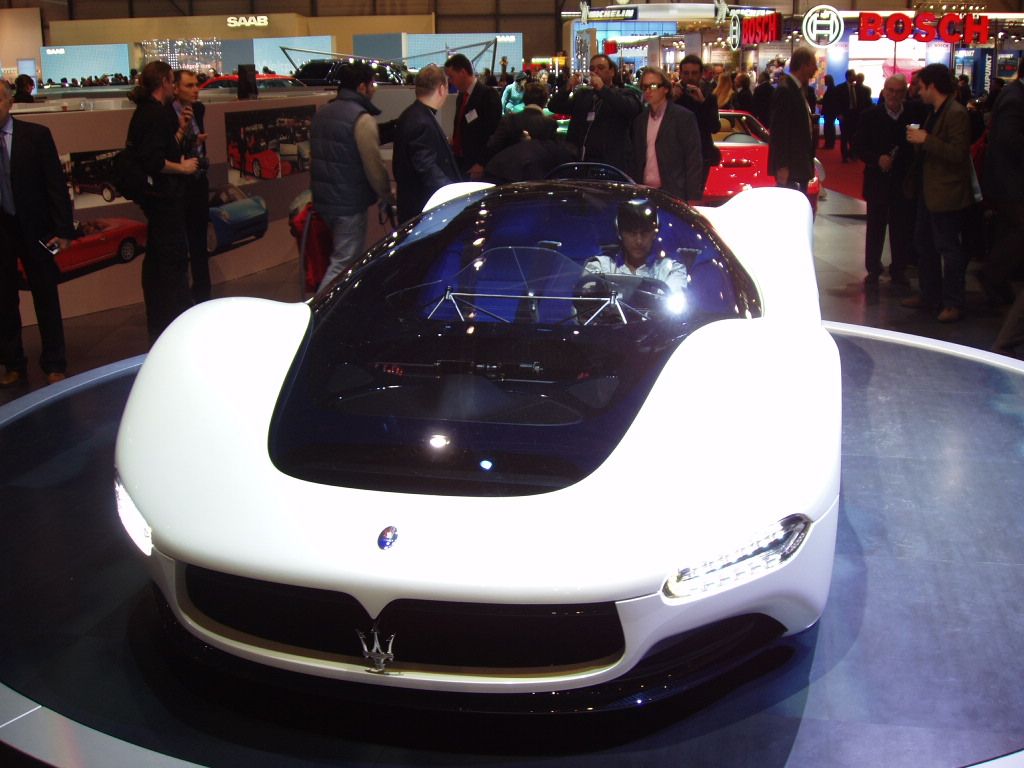 Maserati Birdcage 75th concept car at the 2005 Geneva International Motor Show