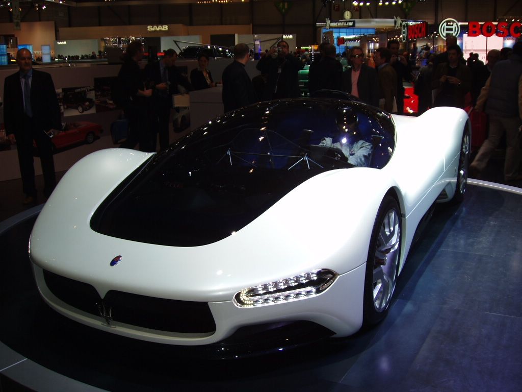 Maserati Birdcage 75th concept car at the 2005 Geneva International Motor Show