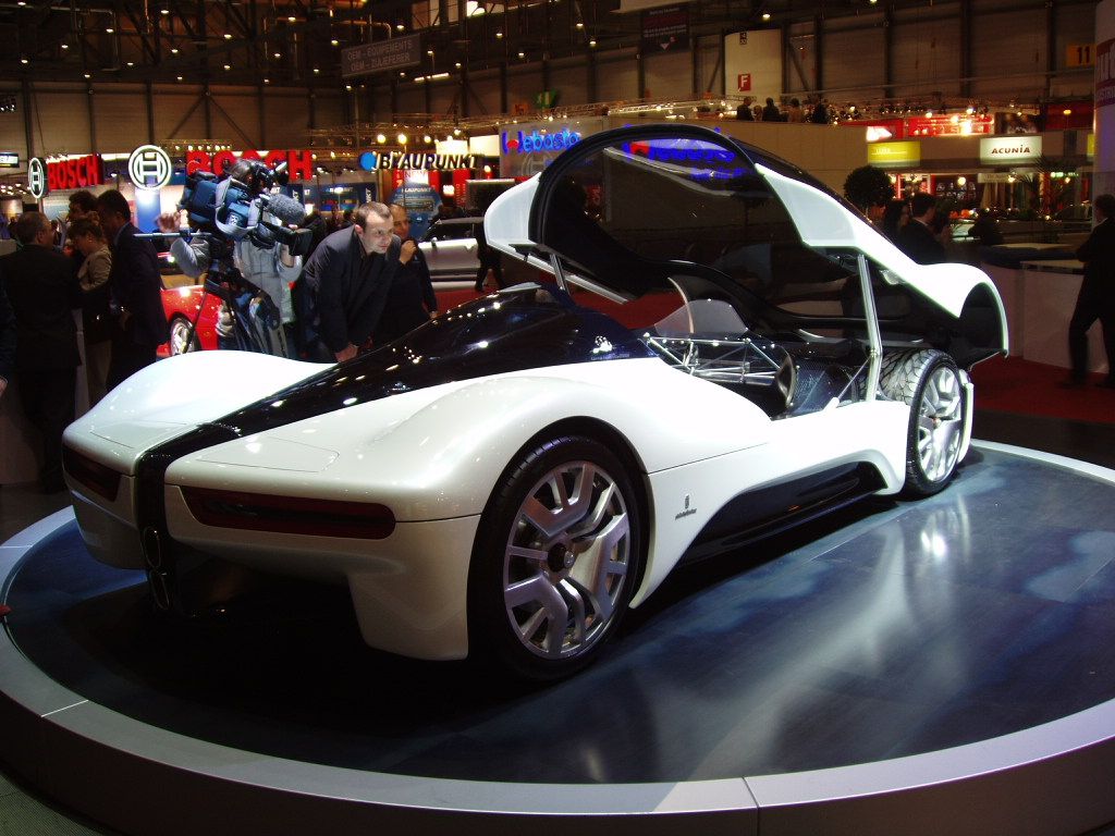 Maserati Birdcage 75th concept car at the 2005 Geneva International Motor Show