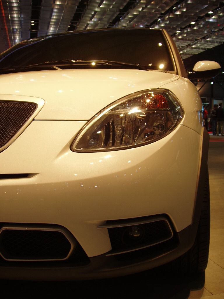 Lancia Ypsilon Sport on the Zagato stand at the 2005 Geneva Salon