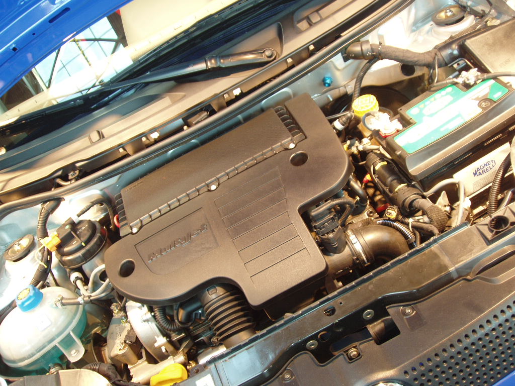 Fiat Panda Multijet rally car concept at the 2005 My Special Car Show in Rimini