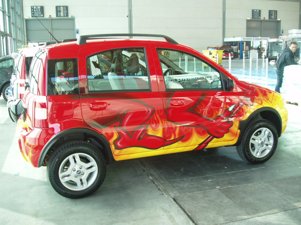 Fiat Panda 4x4 - Special Edition - at the 2005 My Special Car Show in Rimini