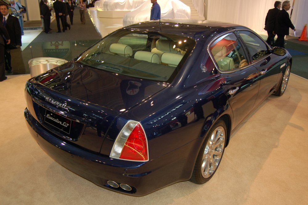 Maserati Quattroporte Executive GT - 2005 Australian International Motor Show, Sydney