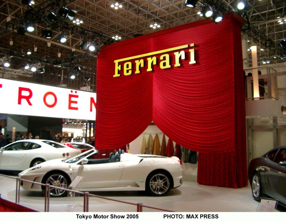 Ferrari at the 2005 Tokyo International Motor Show