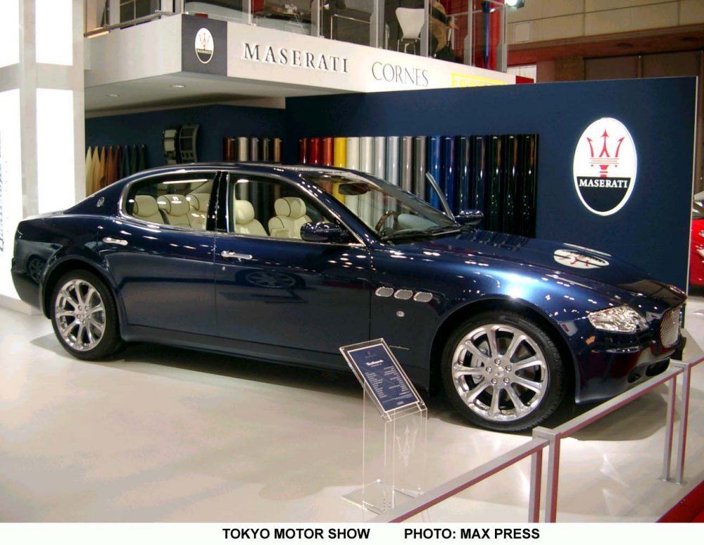 Maserati at the 2005 Tokyo International Motor Show