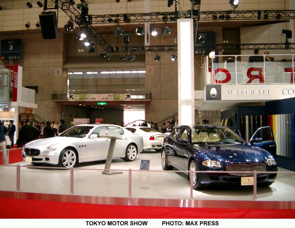 Maserati at the 2005 Tokyo International Motor Show