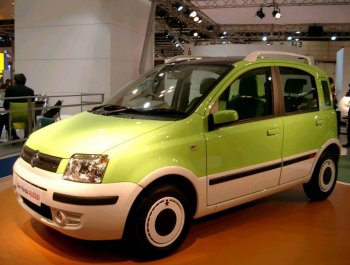 20.10.2005 The production-ready Fiat Panda Alessi made its official 