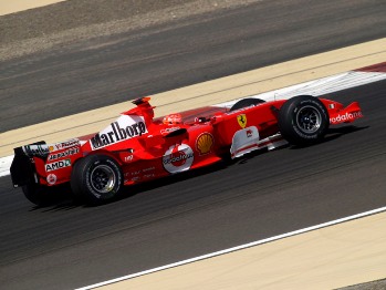 For the first 11 laps of the Bahrani GP on Sunday Michael Schumacher pressured Fernando Alonso for the lead