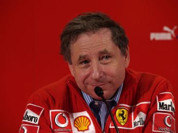 At the end of Wroom 2005, Ferraris Director-General Jean Todt met journalists and looked forward to the coming Formula One season